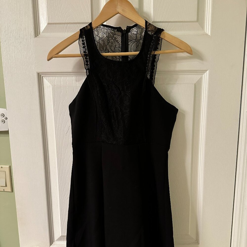 BCBG Lace top party dress, size 4
